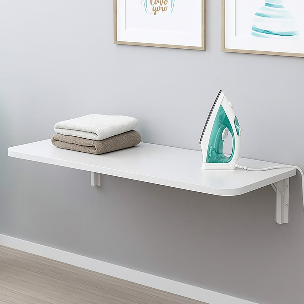 wall mounted iron stand